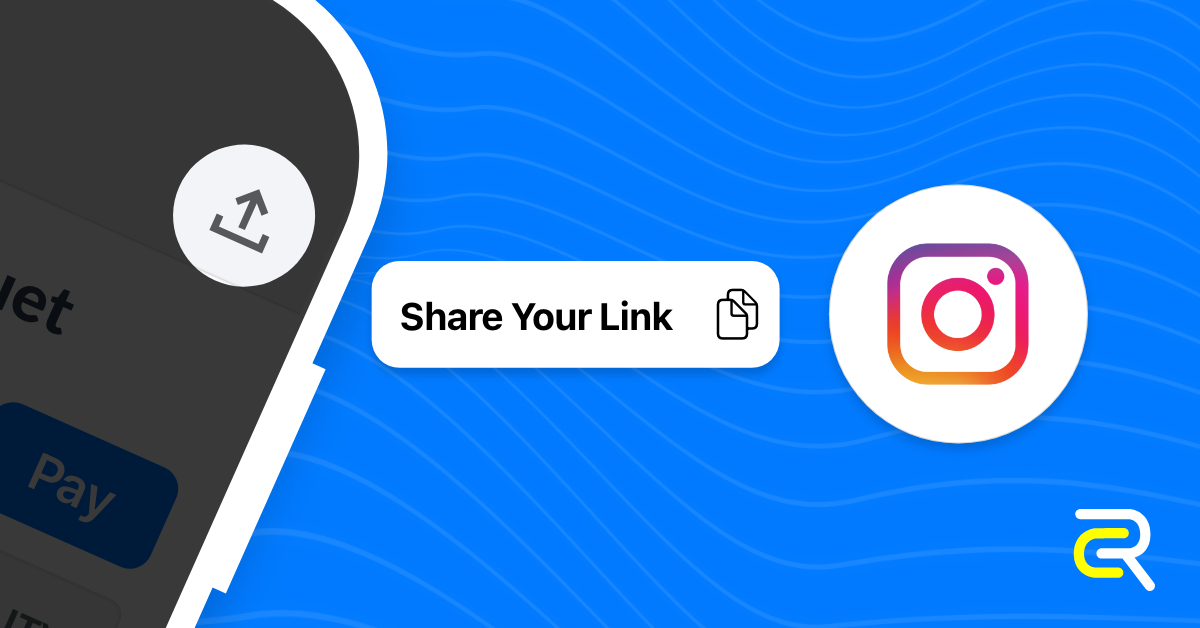 Share link-in-bio on Instagram