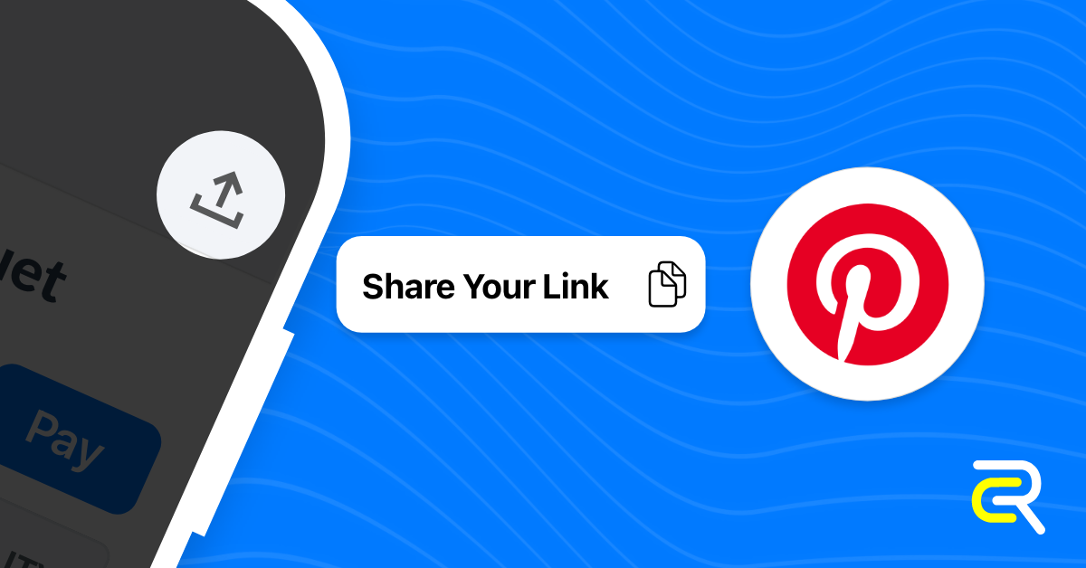 Share link-in-bio on Pinterest