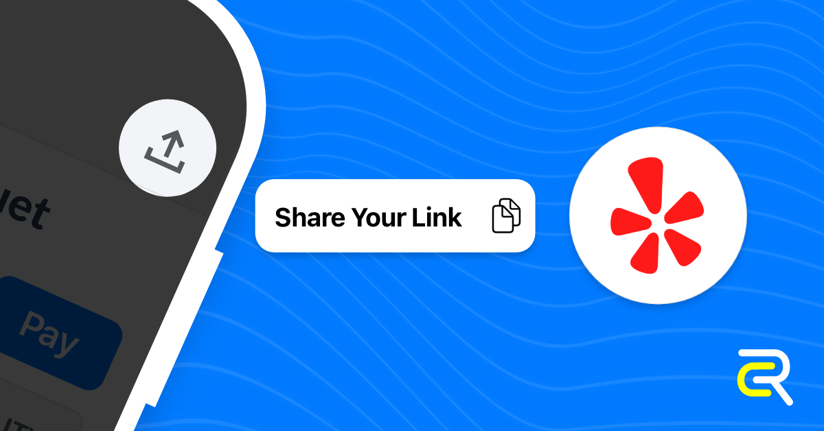 Share link-in-bio on Yelp