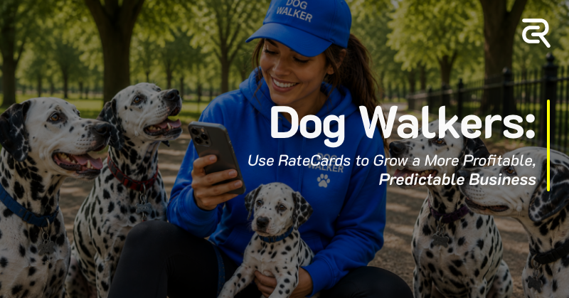 Dog Walkers Use RateCards to Grow a More Profitable, Predictable Business